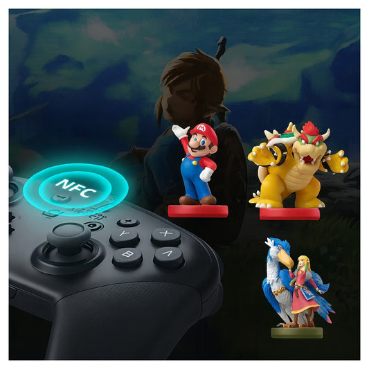 Control Pro Inalámbrico con NFC y Botones Traseros Programables Compatible con Switch y PC
