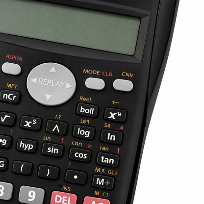 Calculadora Científica Profesional | 240 Funciones Esenciales | Pantalla de 2 Líneas | Ideal para Estudiantes