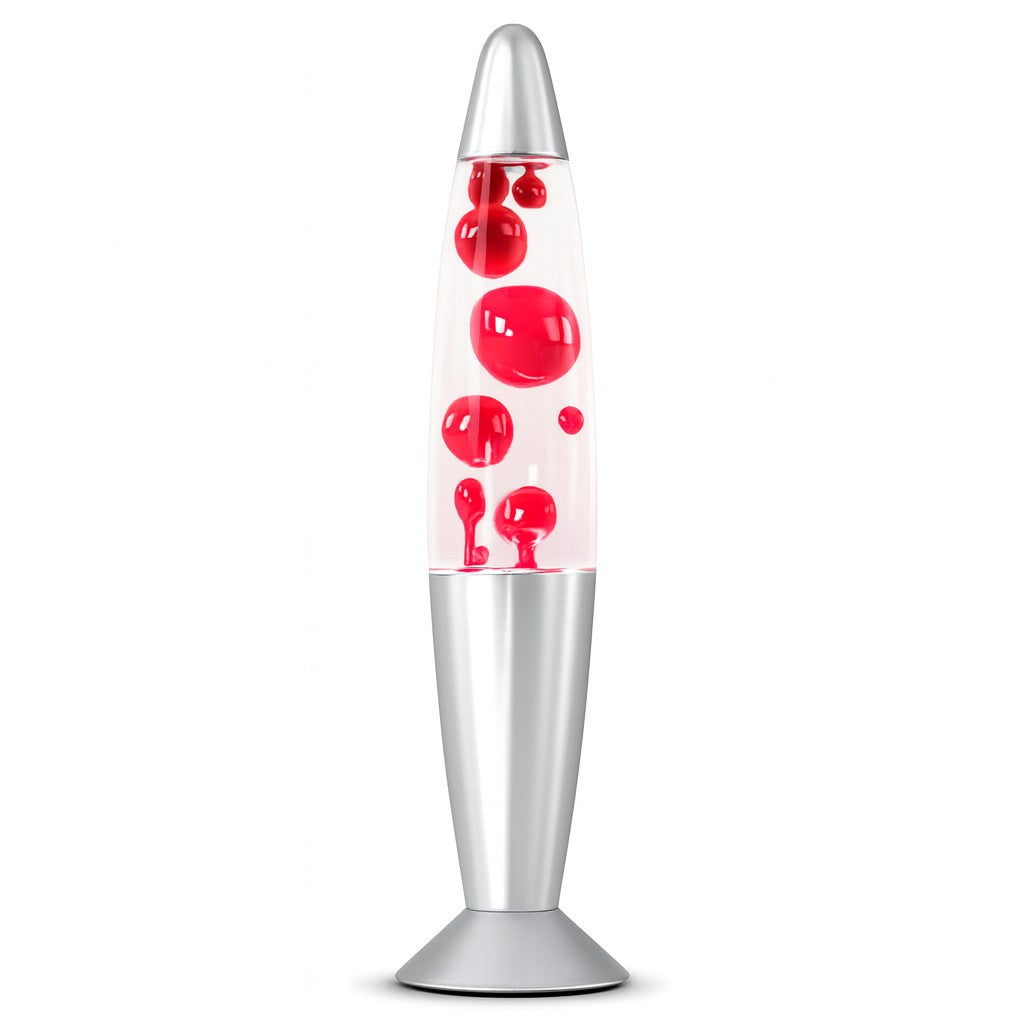 Lámpara Retro Efecto Lava Relajante 35 cm – Diseño Premium